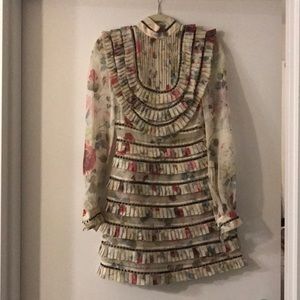 Zimmermann floral mini dress